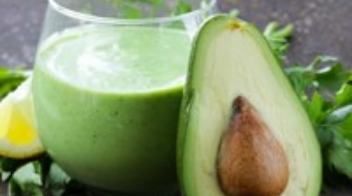 Avocado crème met vanillesmaak